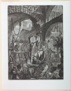 Sarjan Plate II vankilat tekijältä Giovanni Battista Piranesi