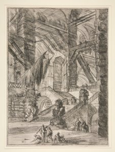 Carceri, VIII: Portaat ja palkinnot tekijältä Giovanni Battista Piranesi