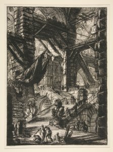 Carceri, VIII: Portaat ja palkinnot tekijältä Giovanni-Battista Piranesi