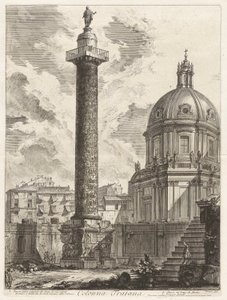 Trajanuksen pylväs (Trajan tekijältä Giovanni-Battista Piranesi