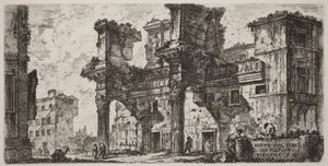 Osa Nervan forumia tekijältä Giovanni Battista Piranesi