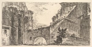 Levy 15: Augustuksen foorumi Augustuksen foorumi, n. 1748. tekijältä Giovanni Battista Piranesi