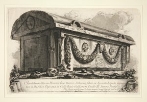 Maria Honorius Impin hauta. vaimosi tekijältä Giovanni-Battista Piranesi