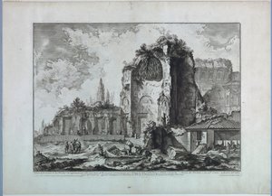 Temple de Venus en romefinès tekijältä Giovanni-Battista Piranesi