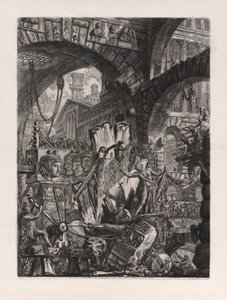 The Man on the Rack, levy 2, Carceri d tekijältä Giovanni-Battista Piranesi