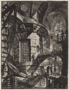 Pyöreä torni tekijältä Giovanni Battista Piranesi