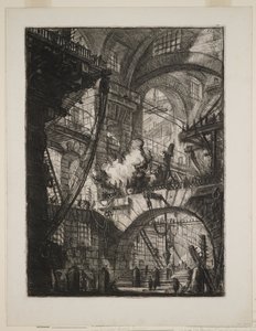 Savuava tuli tekijältä Giovanni Battista Piranesi