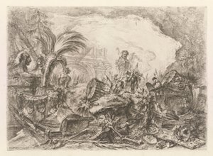 Riemukaari, Grotteschista (groteskit) tekijältä Giovanni Battista Piranesi