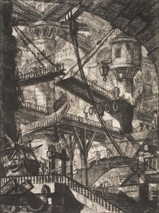 Laskettava silta tekijältä Giovanni Battista Piranesi