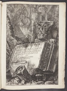 Etusivu tekijältä Giovanni Battista Piranesi