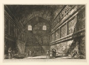 Sisäinen näkymä tekijältä Giovanni-Battista Piranesi