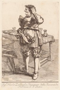 herra Nicola Zabbaglia tekijältä Giovanni Battista Piranesi, after Pier Leone Ghezzi