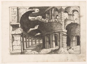 Gezicht in het Colosseum te Rome Colossians ro pros.us (otsikko esineessä) Rooman rauniot (sarjan nimi) Jotkut Rooman antiikin tärkeät monumentit (...) (sarjan nimi)