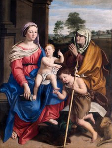 "Neitsyt ja lapsi Pyhän Elisabetin ja Johanneksen lapsen kanssa", 1600-luku