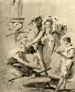 Pyhän mestaus, 1700-luvun puoliväli, 1928 tekijältä Giovanni Battista Tiepolo