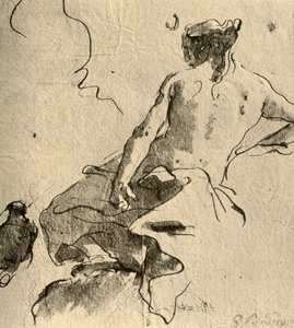 Diana, 1757, 1928 tekijältä Giovanni Battista Tiepolo