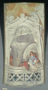 Figuurit saarnaavat, n. 1743 tekijältä Giovanni Battista Tiepolo