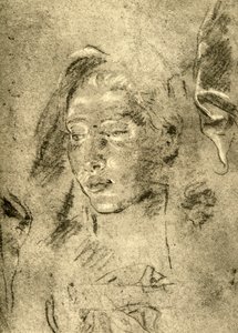 Nuoren naisen johtaja, 1700-luvun puoliväli, 1928 tekijältä Giovanni Battista Tiepolo