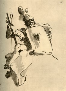 Mars, 1757, 1928 tekijältä Giovanni Battista Tiepolo