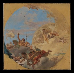 Neptunus ja tuulet tekijältä Giovanni Battista Tiepolo