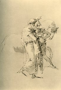 Vanha mies ja nuori sotilas, 1700-luvun puoliväli, 1928 tekijältä Giovanni Battista Tiepolo
