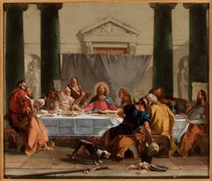 Viimeinen ehtoollinen tekijältä Giovanni Battista Tiepolo