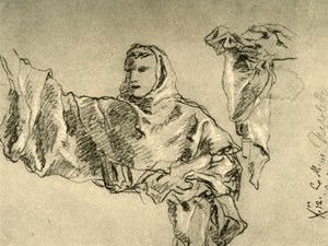 Pyhä Antonius Padovalainen, c1755, 1928 tekijältä Giovanni Battista Tiepolo