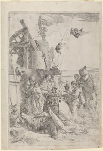 Maagien palvonta tekijältä Giovanni Battista Tiepolo