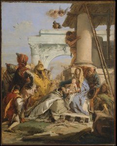 Tietäjien kumarrus tekijältä Giovanni Battista Tiepolo