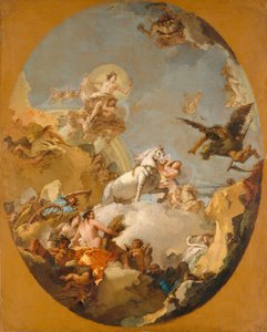 Auroran vaunut, 1760-luku. tekijältä Giovanni Battista Tiepolo