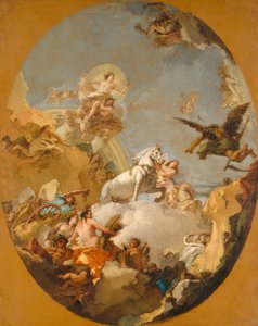 Auroran vaunut, 1761-9 tekijältä Giovanni Battista Tiepolo