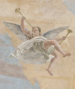 The Fall of the Demons, Stories of Scipio, yksityiskohta, 1731 tekijältä Giovanni Battista Tiepolo