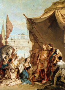 Dareioksen perhe ennen Aleksanteria, 333 eKr., n. 1745 tekijältä Giovanni Battista Tiepolo