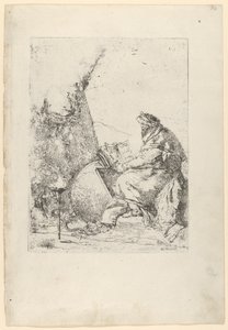 Filosofi, Scherzistä, n. 1740. tekijältä Giovanni Battista Tiepolo