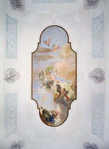 Huonekalut ja erilaiset esineet 1100- ja 1300-luvuilta tekijältä Giovanni Battista Tiepolo