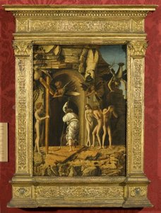 Kristuksen laskeutuminen limboon (öljy pellillä paneelissa) tekijältä Giovanni Bellini