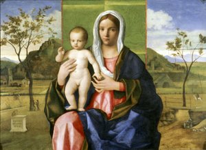 Madonna ja lapsen siunaaminen tekijältä Giovanni Bellini