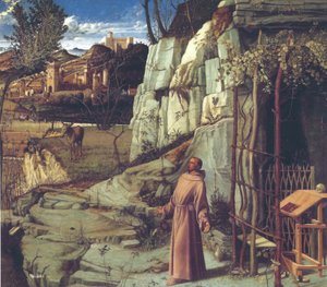 Pyhä Fransiskus erämaassa (Pyhä Fransiskus ekstaasissa)


 Vaihtoehtoinen nimi(t):  Franciscus Assisilainen vastaanottaa stigmatat. tekijältä Giovanni Bellini