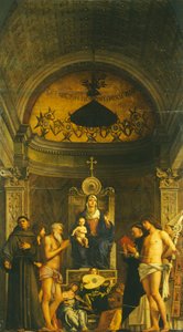 San Giobben alttaritaulu tekijältä Giovanni Bellini