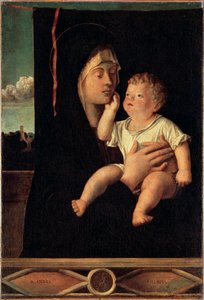 Neitsyt ja lapsi, 1400 tai 1500-luvun alku tekijältä Giovanni Bellini