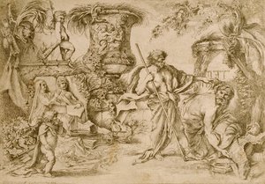 Temporalis Aeternitas tekijältä Giovanni Benedetto Castiglione