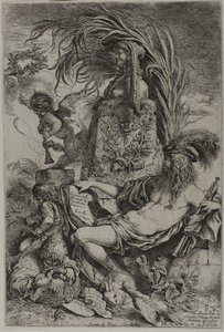 Castiglionen nero tekijältä Giovanni Benedetto Castiglione