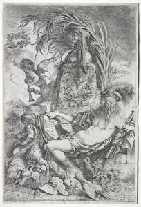 Castiglionen nero, 1648. tekijältä Giovanni Benedetto Castiglione