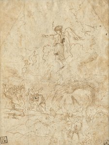 Ilmoitus paimenille tekijältä Giovanni Benedetto Castiglione