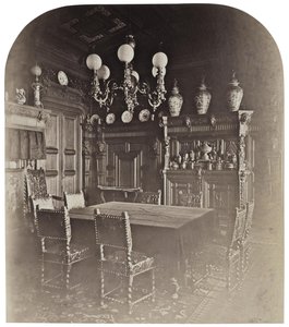 Ivan Paskevitšin talo Englannin rantakadulla Pietarissa. Ruokasali, 1860-luku