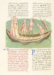 Dekameron, Entremetteur malgré lui - Ninette ja hänen sisarensa purjehtivat , Neljäs päivä, novelli 3. tekijältä Giovanni Boccaccio