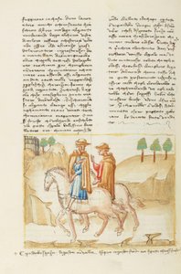 Dekameron, Paistinpannu pilkkaa kattilaa - Forese da Rabatta ja Giotto ratsastamassa, Kuudes päivä, novelli 5. tekijältä Giovanni Boccaccio