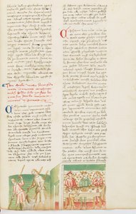 Decameron, Kaarle Kaarle - Napolin Kaarle I:n kaksi voittoa Neri degli Uberin kutsumana , Kymmenes päivä, novelli 6. tekijältä Giovanni Boccaccio