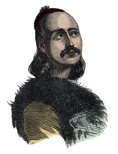 Markos Botsaris (Kreikan vapaussota 1788-1823) - kaiverrus Giovanni Boggi tekijältä Giovanni Boggi