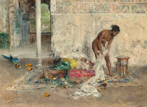 Kylvyn jälkeen tekijältä Giovanni Boldini